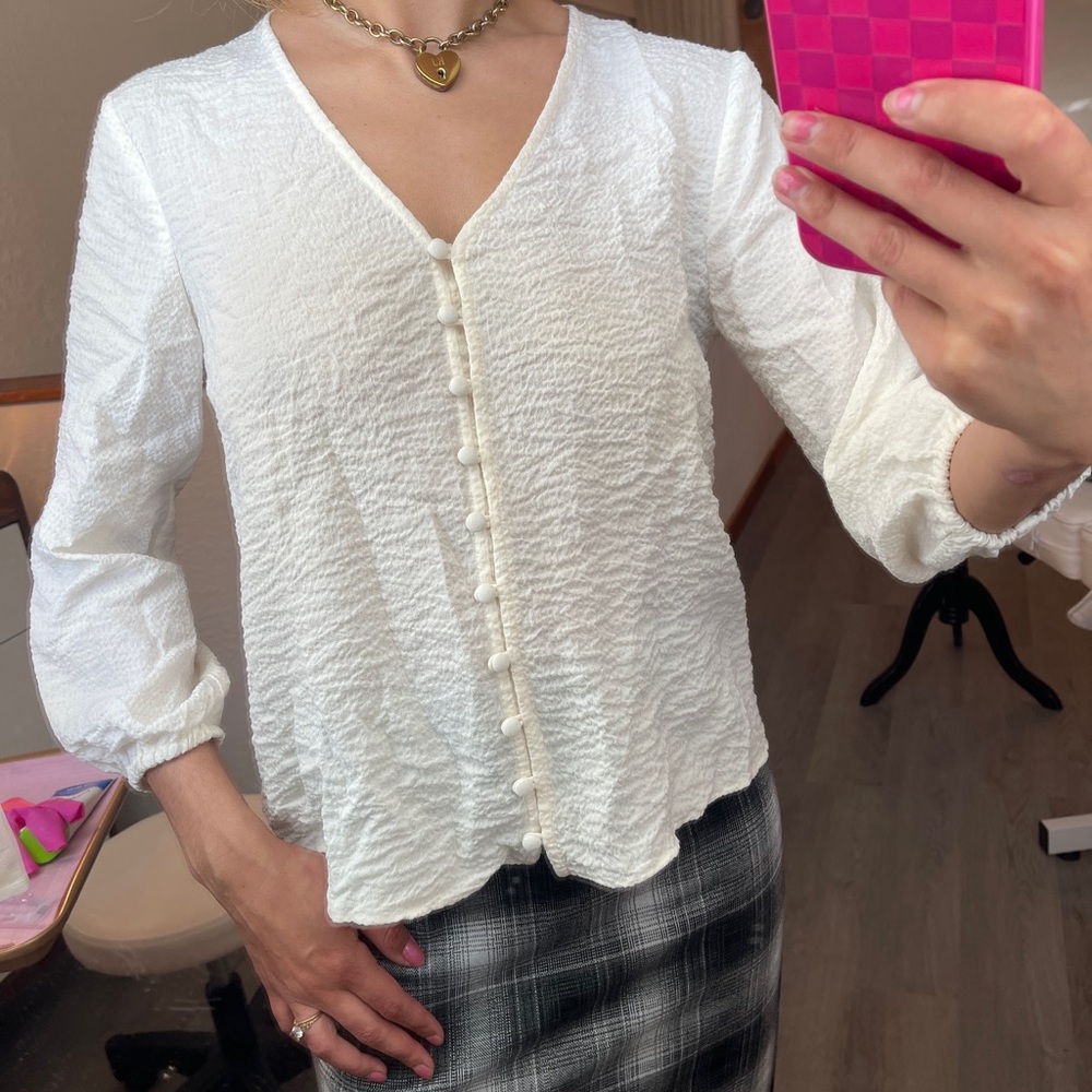 Madewell Button Down Top - image 1